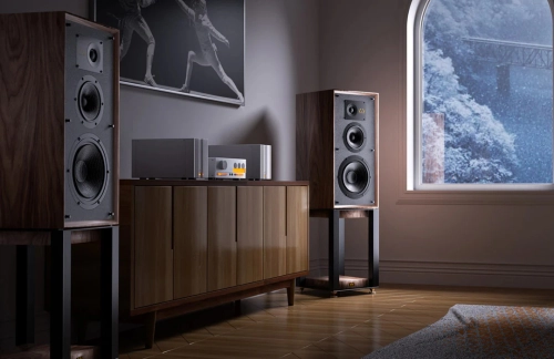 Wharfedale Super Linton + Linton Stands