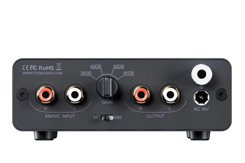 Fosi Audio Box X5 - Przedwzmacniacz gramofonowy MM/MC