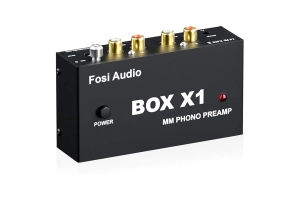 Fosi Audio Box X1 - przedwzmacniacz gramofonowy