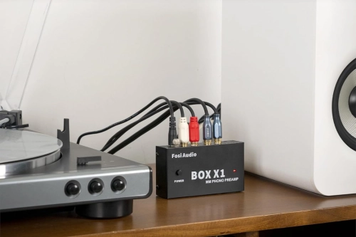 Fosi Audio Box X1 - przedwzmacniacz gramofonowy