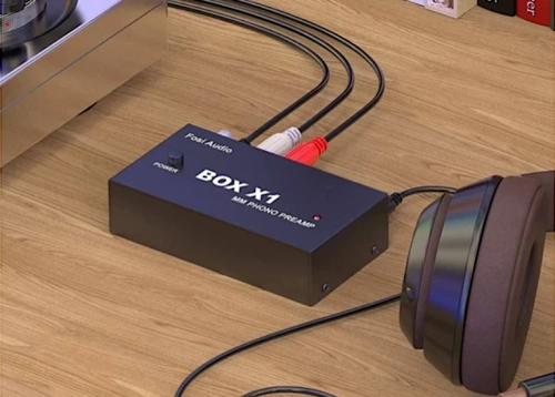 Fosi Audio Box X1 - przedwzmacniacz gramofonowy
