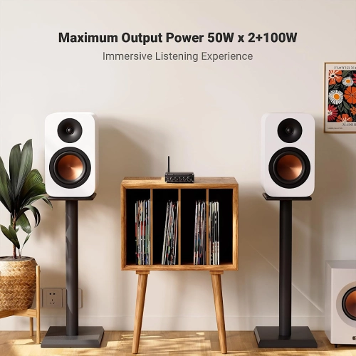 Fosi Audio BT30D - wzmacniacz 2.1 z Bluetooth