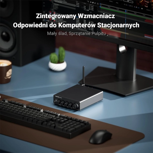 Fosi Audio BT30D PRO 32V - wzmacniacz 2.1 z Bluetooth
