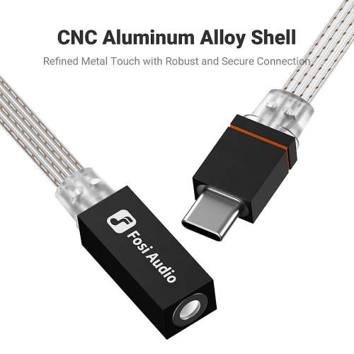 Fosi Audio D2 - DAC/AMP słuchawkowy USB-C