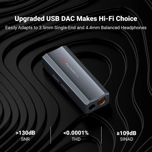 Fosi Audio DS2 2024 - przenośny DAC/AMP słuchawkowy
