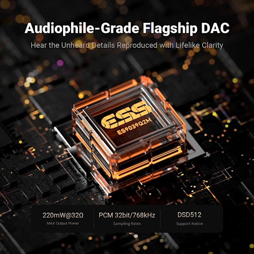 Fosi Audio DS3 Galaxy - DAC wzmacniacz słuchawkowy