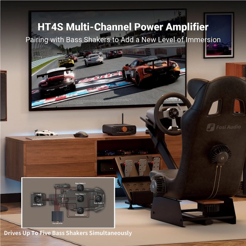Fosi Audio HT4S - wzmacniacz 5.1 z DAC i Bluetooth