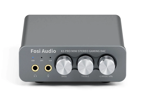 Fosi Audio K5 PRO - DAC ze wzmacniaczem słuchawkowym