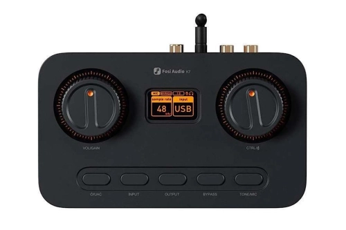 Fosi Audio K7 - wzmacniacz słuchawkowy z DAC