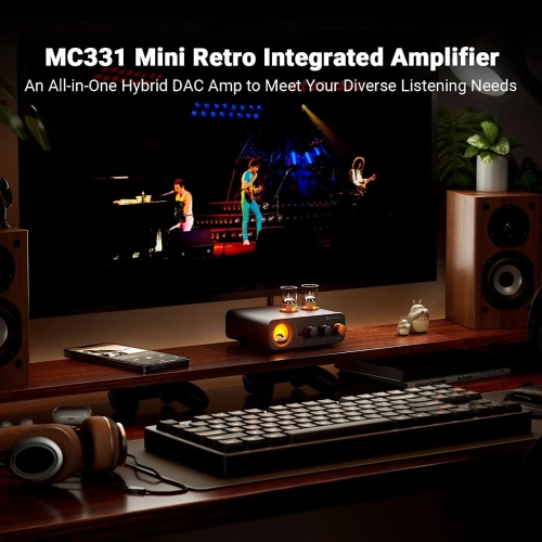 Fosi Audio MC331-24V - wzmacniacz z DAC, Bluetooth, PRE