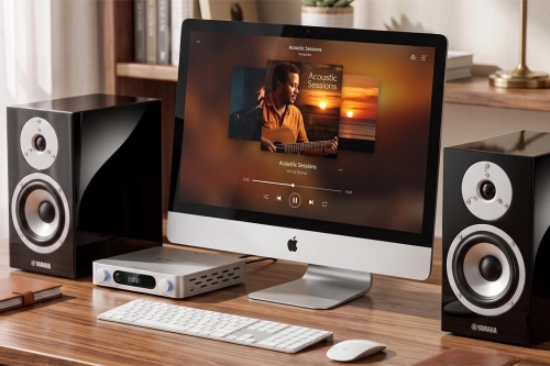 FiiO Air Amp - wzmacniacz stereo z odtwarzaczem sieciowym